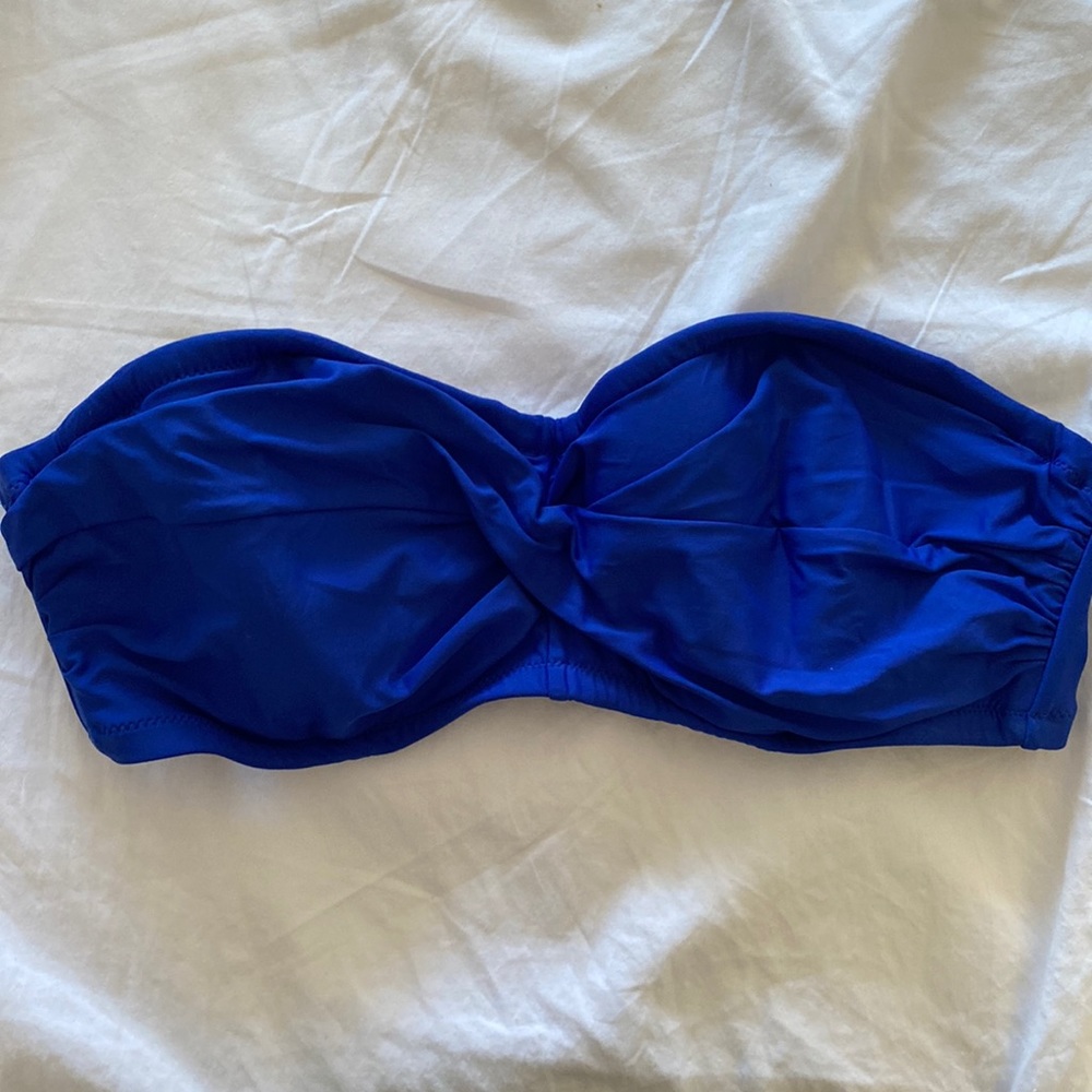 JCrew bandeau swimsuit top